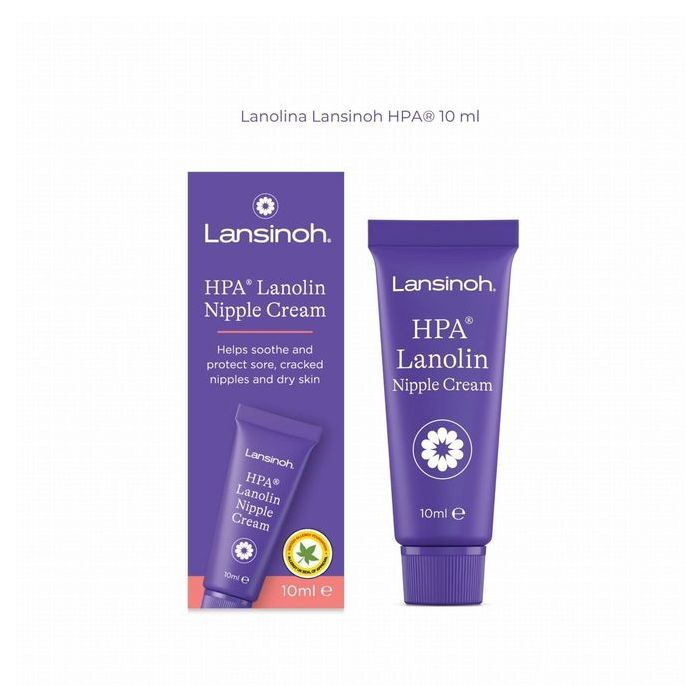 Crema Lanolina HPA® Lansinoh 10ml, cuidado para pezones