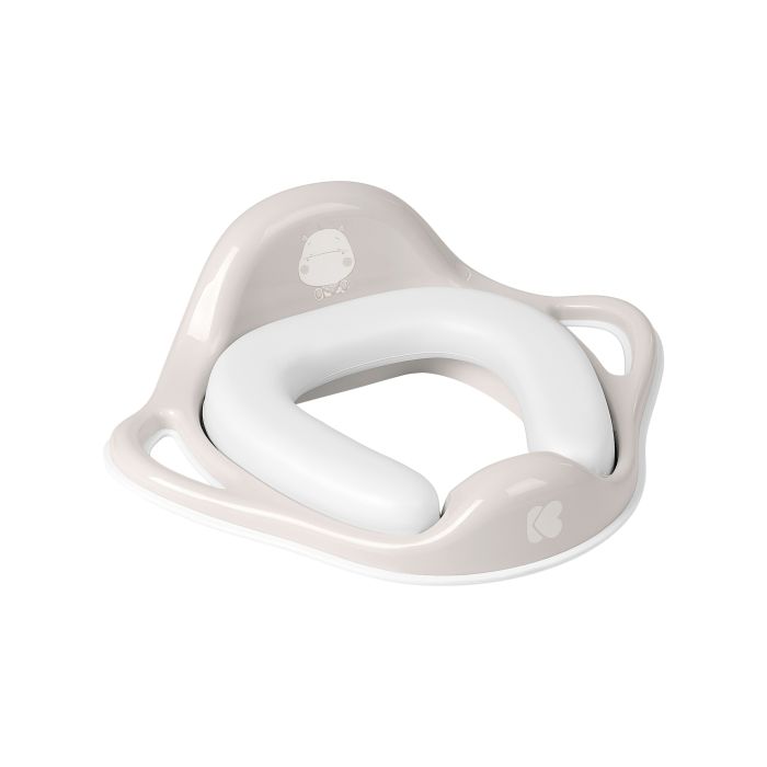 Asiento de inodoro Hippo Beige Kikkaboo para bebés