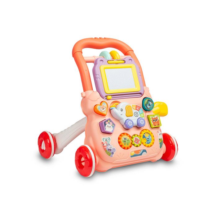 Andador educativo Toyz ZOO Pusher Rosa para bebés