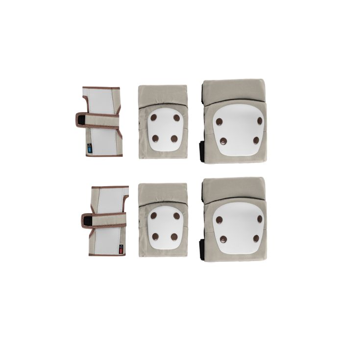Protectores para Rodillas y Codos Beige Kikkaboo - Seguridad para Niños