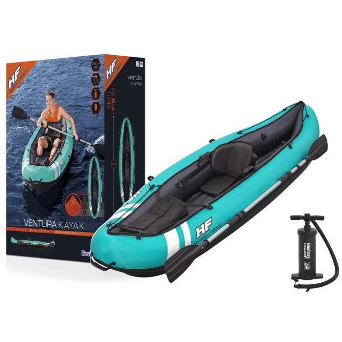 Kayak Inflable Bestway 280 cm para Bebés y Niños