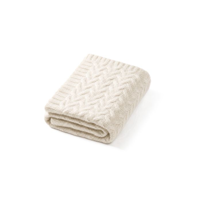 Manta de merino Babyono, suave y cálida para bebés.