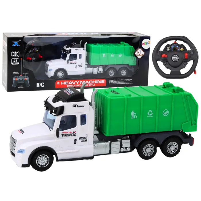 Camión de Basura RC con Luces y Sonidos Control Remoto