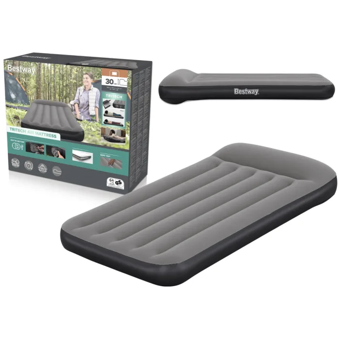Colchón hinchable Bestway 671BQ individual con bomba USB integrada