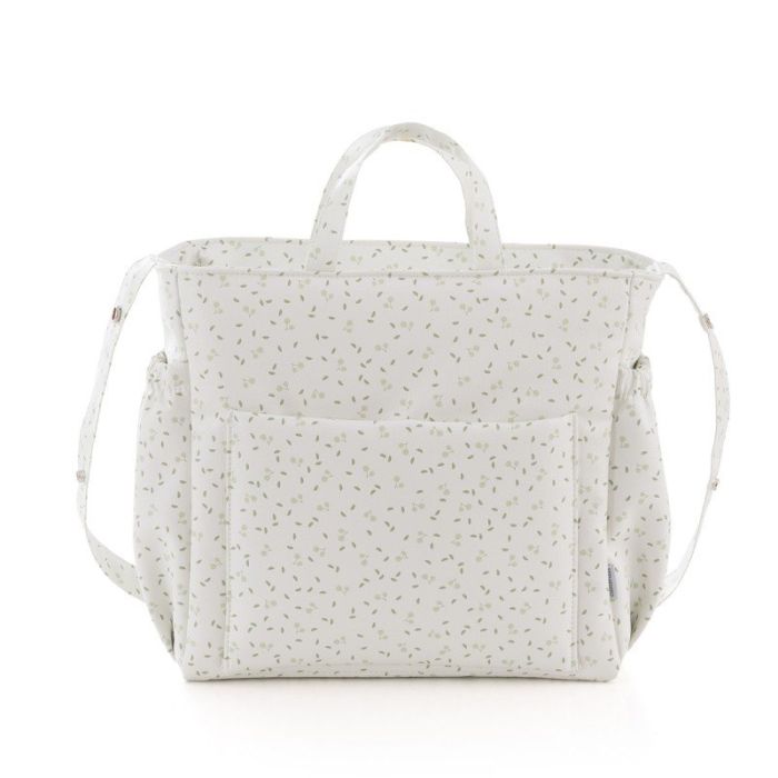 Bolso Maternal Pack Cherry Verde Agua 16x43x37 Cm - Cambrass
