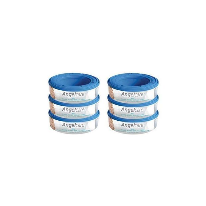 Refil para Contenedor de Pañales Angelcare - 6 Unidades