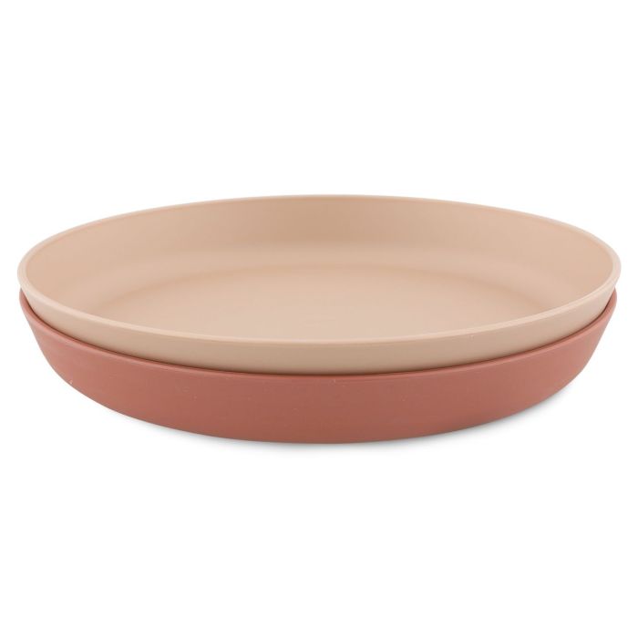 Platos de PLA Trixie 2-Pack - Rosa para Bebés