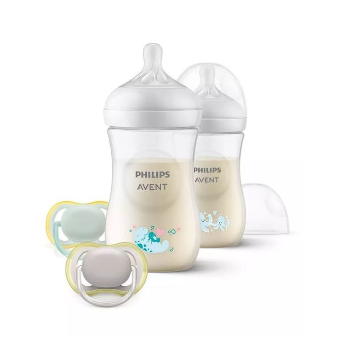 Biberones Philips Avent Natural Set de 2, SCD837/11