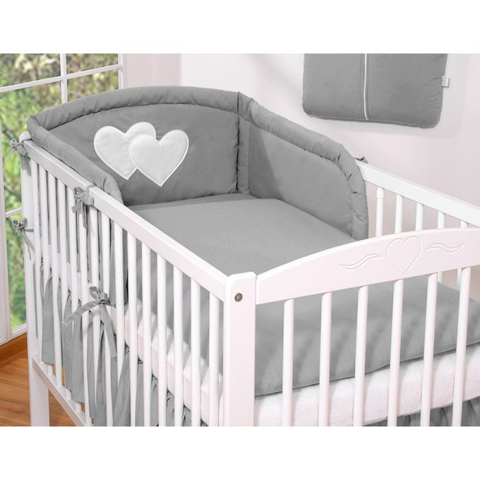 Juego de Cuna 3 piezas My Sweet Baby - Corazones Colgantes
