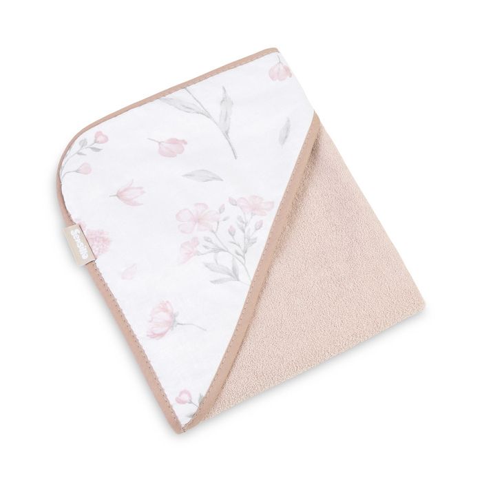 Capa de baño Sensillo Luvi Flori con capucha para secar al bebé