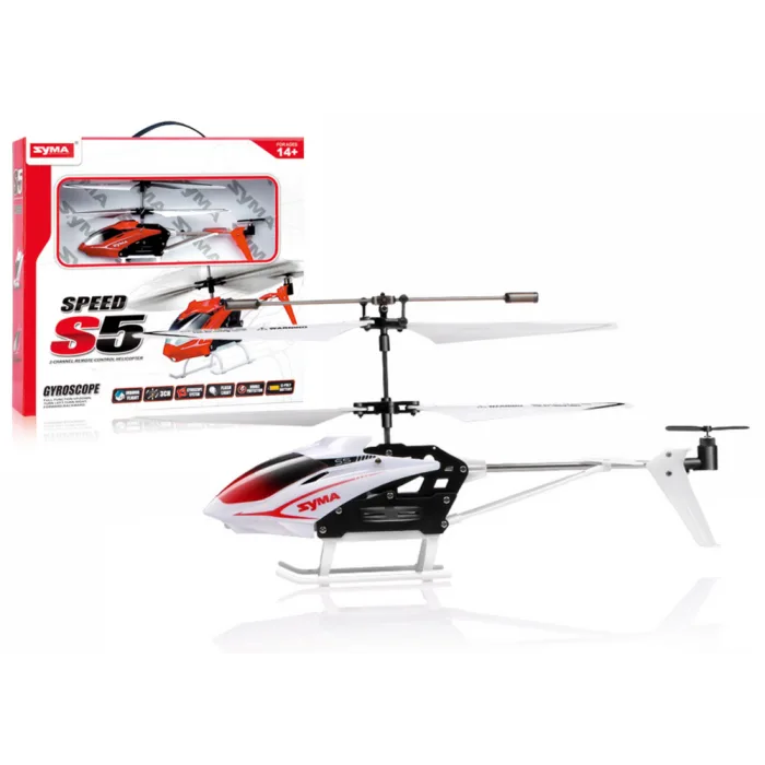 Helicóptero RC S5 SYMA Blanco
