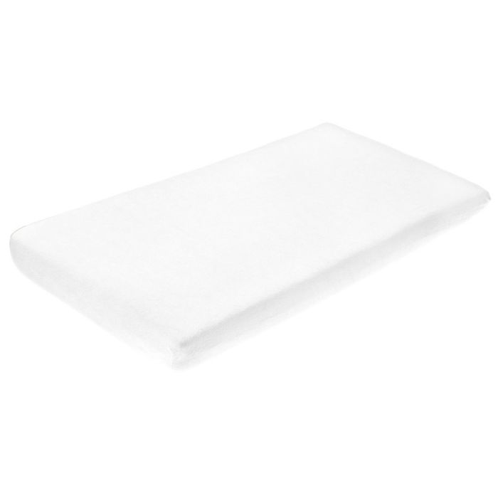 Sábana Frotte Sensillo Blanca 120x60 para Cuna
