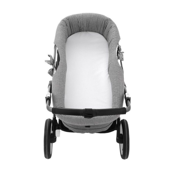 Garnitura Capazo Reversible Polo Black 35x75x35 Cm - Cambrass