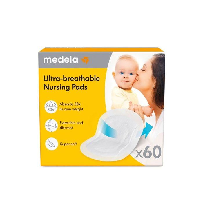 Discos de Lactancia Medela Ultra Transpirables 60 Piezas