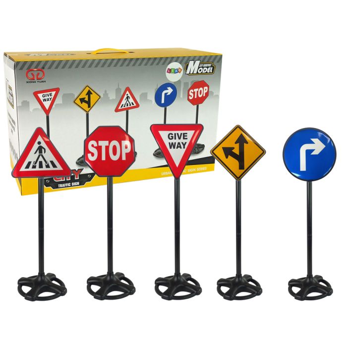 Gran Set de Señales de Tráfico Educativas de 82 cm