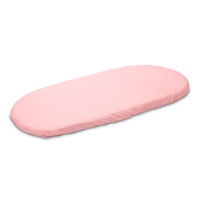 Sábana de Cuna de Bambú Rosa Sensillo 35x75