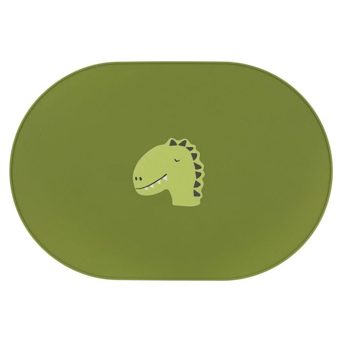 Salvamanteles de silicona Mr. Dino Trixie - Ideal para bebés