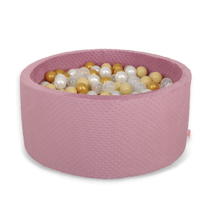 Ball Pit Minky 90cm con 200 Bolas My Sweet Baby - Pastel Violet