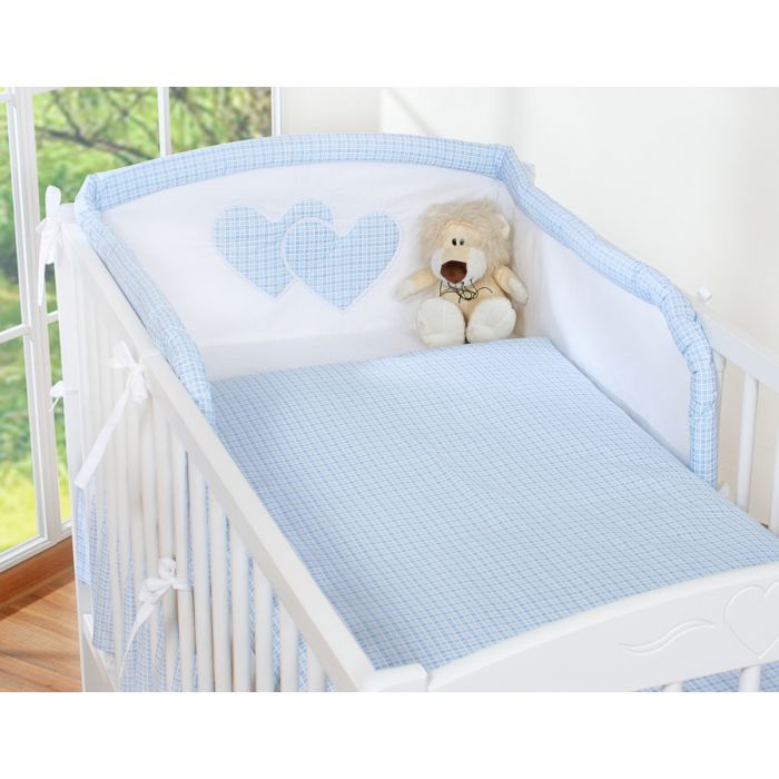 Juego de Cuna 3 piezas My Sweet Baby - Corazones Colgantes