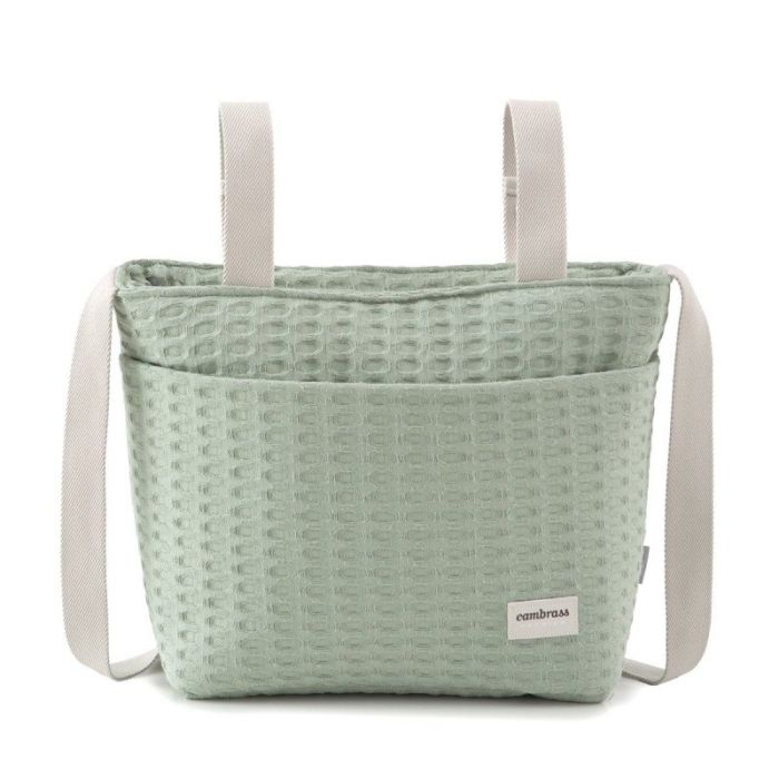 Bolso organizador XL Zico Verde de Cambrass con múltiples bolsillos.