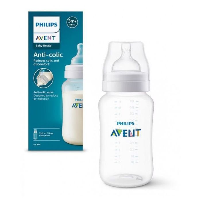 Biberón Anti-cólico 330ml Philips Avent - Comodidad en la Alimentación