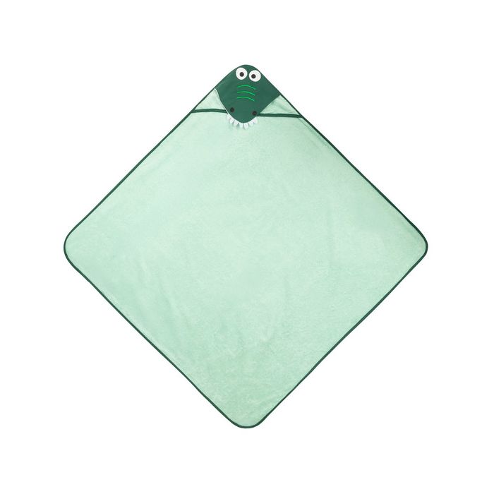 Capa de Baño Sensillo Waterfriends Cocodrilo Verde 100x100