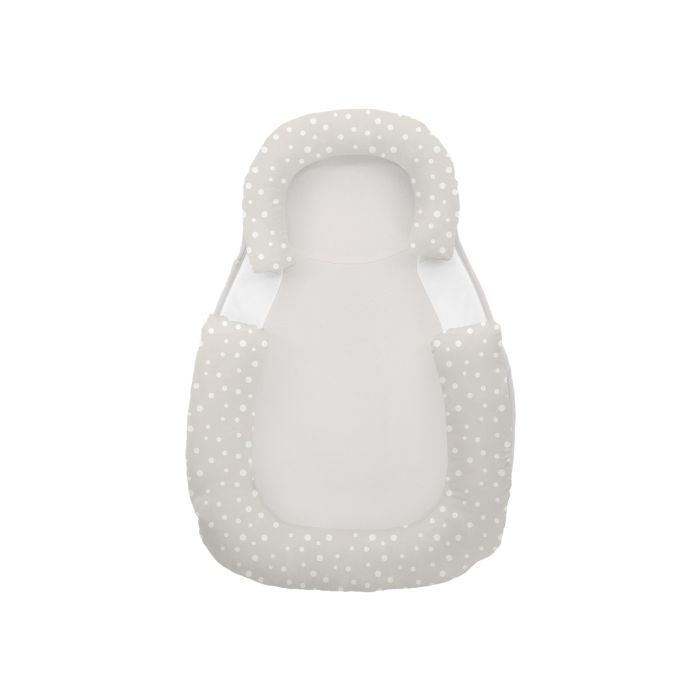 Posicionador antivuelco de espuma viscoelástica Kikkaboo Dots Beige
