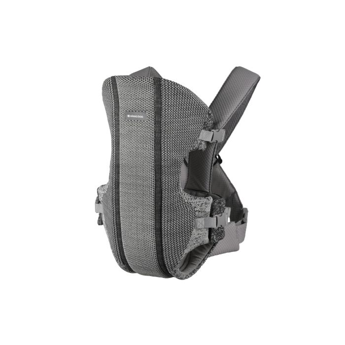 Portabebés Gwen Fly knit Gris Kikkaboo – comodidad y seguridad