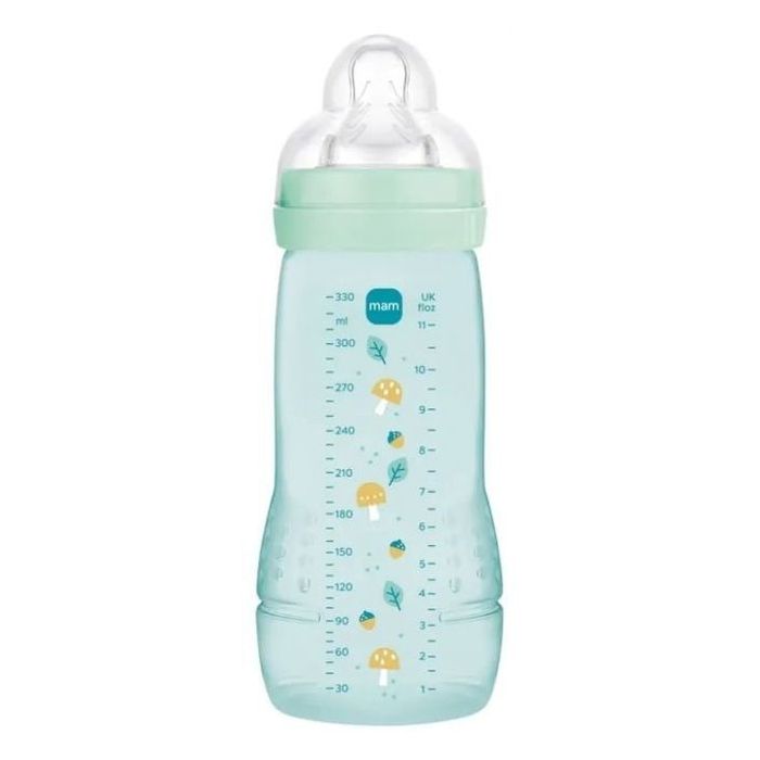 Biberón Mam baby Easy Active 330ml con diseño de frutas