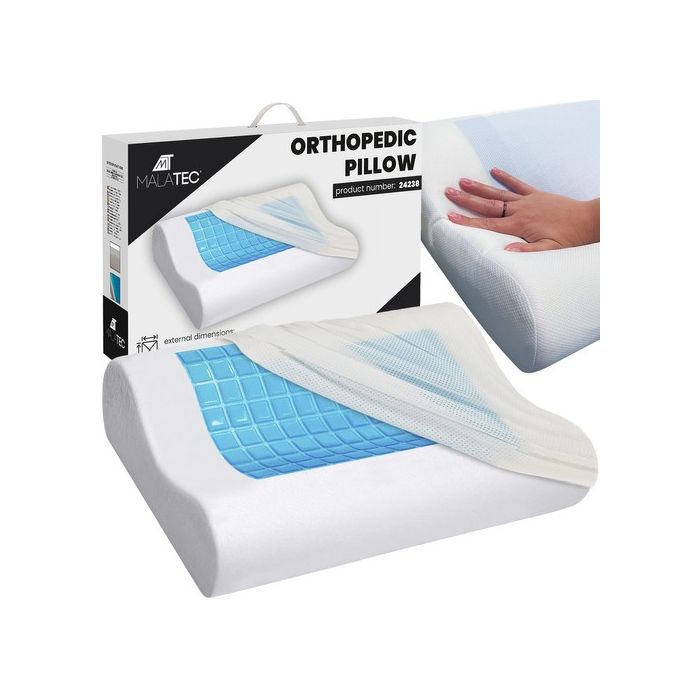 Almohada ortopédica Malatec para bebé - Sueño saludable