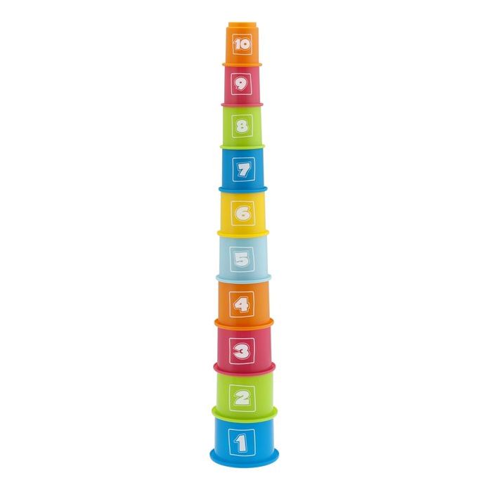 Torre Apilable 046409 TOWER con tazas coloridas