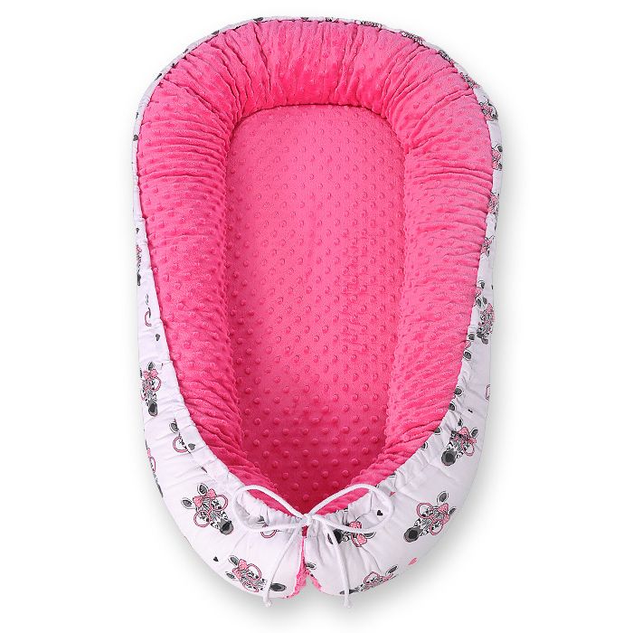 Cocoon Doble Cara My Sweet Baby para Bebés - Rosa Cebra