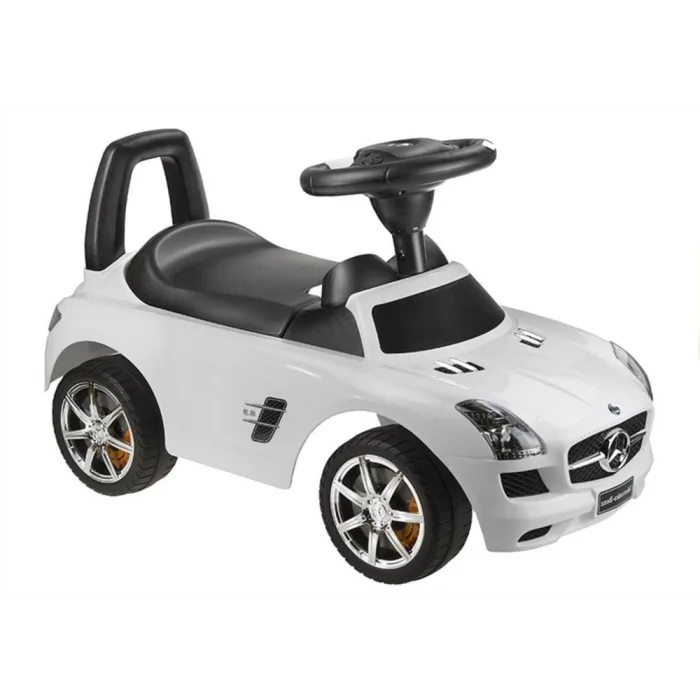 Mercedes-Benz SLS AMG Blanco - Coche de empuje para niños