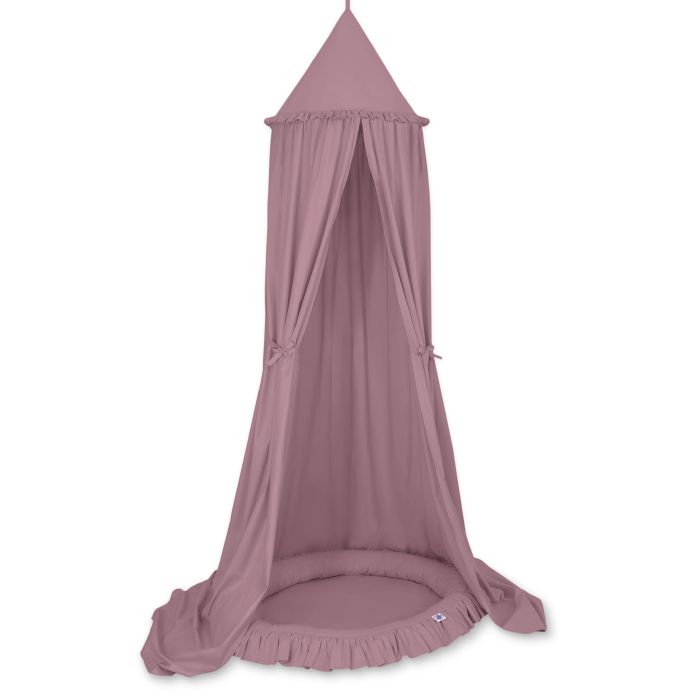 Set dosel y nido para bebé My Sweet Baby - Violeta Pastel
