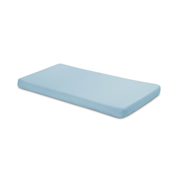 Sábana de Bambú Azul Sensillo 120x60 - Suave y Antialérgica