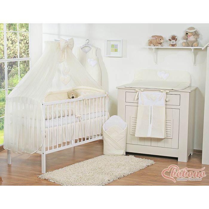 Red Mosquitera Grande para Cuna My Sweet Baby - Crema