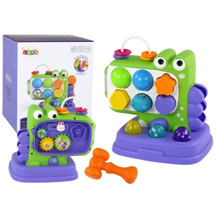 Panel Educativo Dinosaurio Juego Whac-A-Mole para Niños