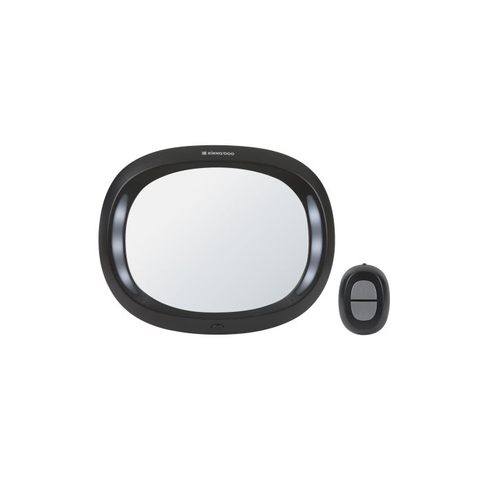 Espejo Retrovisor LED Kikkaboo para bebé con gran visibilidad