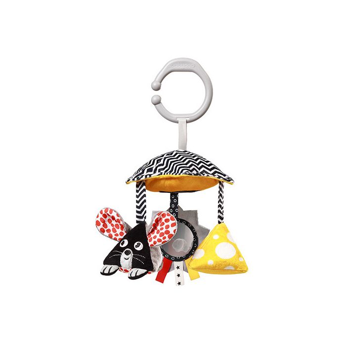 Móvil de Cochecito Mouse Babyono - Estimulación Sensorial