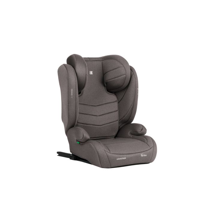 Silla de coche i-Stand i-SIZE Marrón Kikkaboo para 100-150 cm