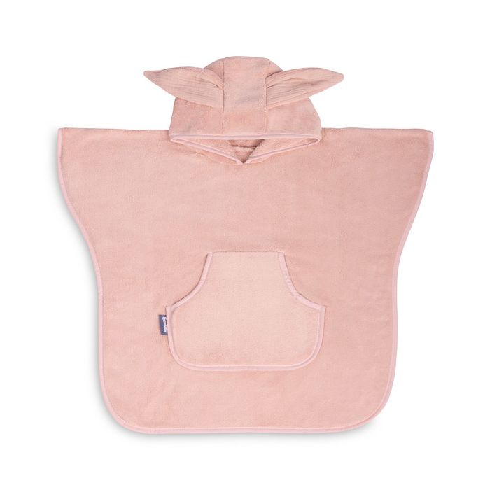 Poncho de Baño Coral Pink Sensillo - Confort y Estilo para Bebés