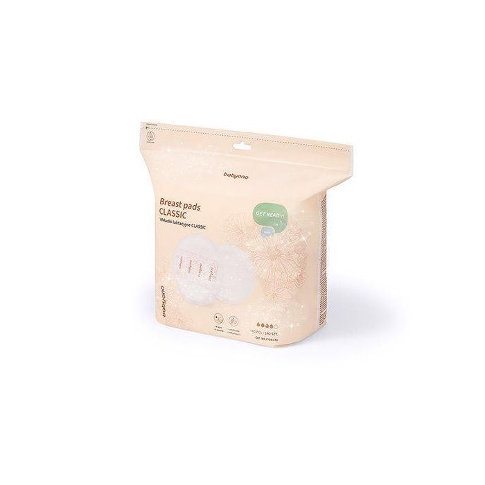 Compresas de lactancia Babyono con alta absorción