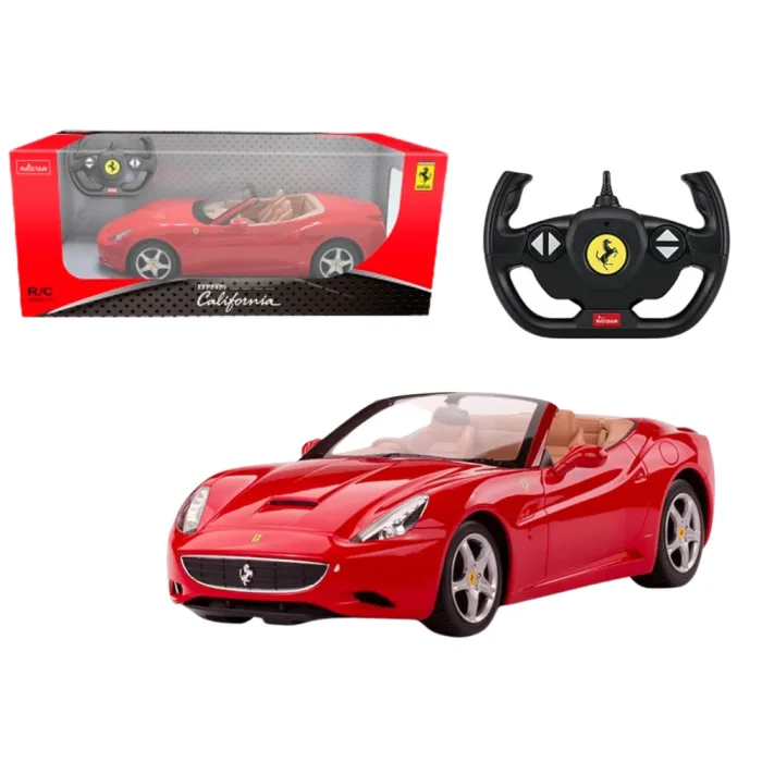 Ferrari California Coche Teledirigido Rojo 1:24
