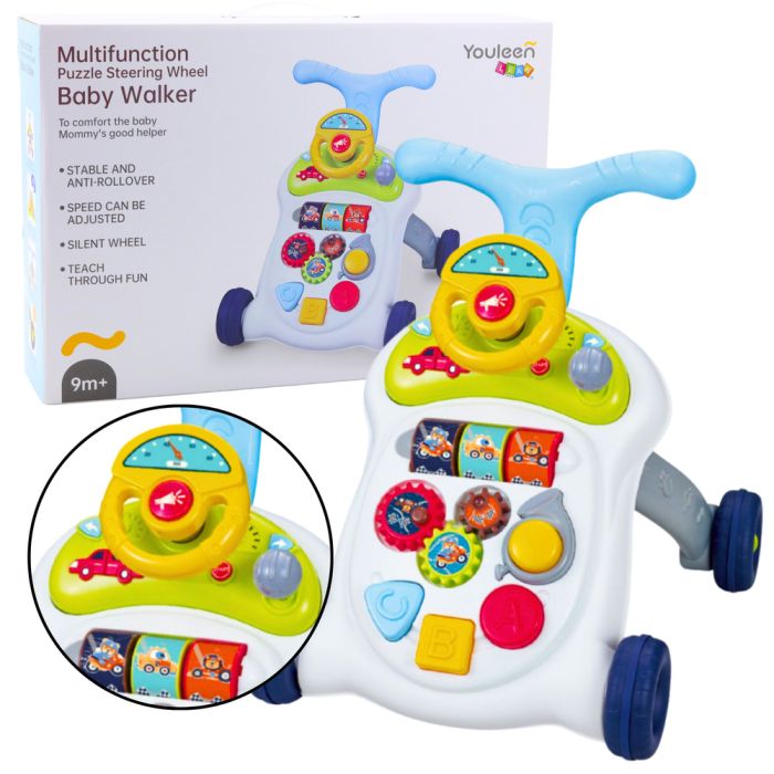 Andador Interactivo con Volante y Sonidos