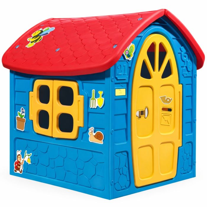 Casa de Jardín Plegable Azul para Niños
