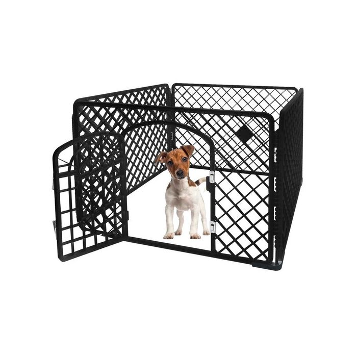 Parcela para Mascotas Purlov 90x90x60 cm - Seguridad y Comodidad