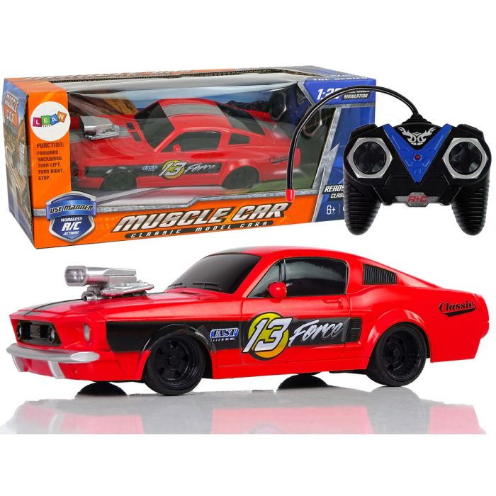 Coche Deportivo Control Remoto 1:20 Piloto Rojo