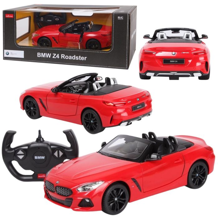Coche de Control Remoto BMW Z4 Roadster Rastar 1:14 Rojo