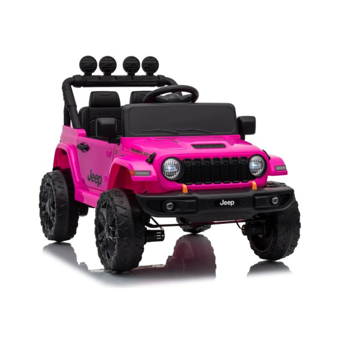 Jeep Rubicon DK-JWR558 rosa con diseño atractivo y moderno.