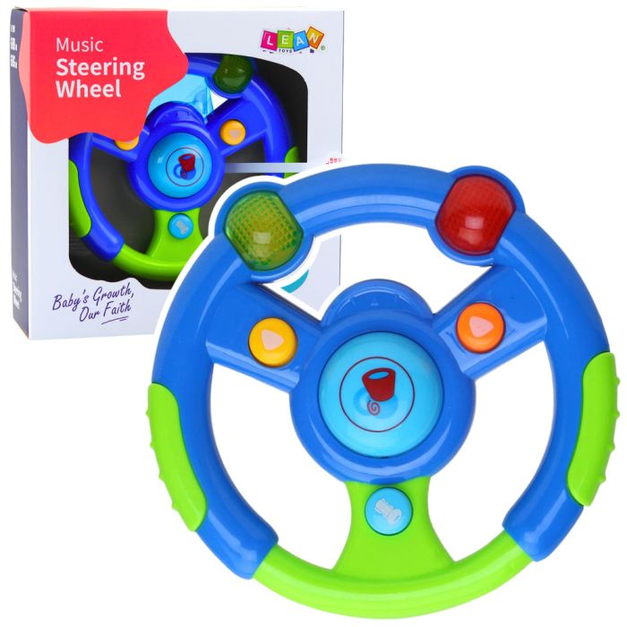 Volante Interactivo para Niños con Luces y Sonidos